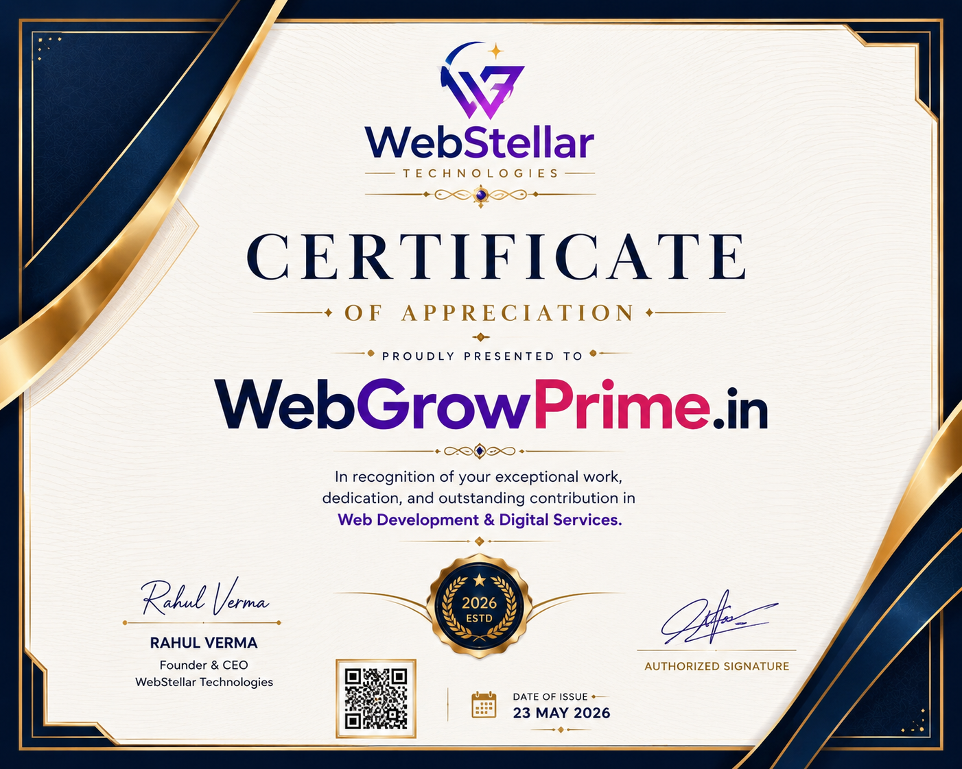 Full Stack Web Development